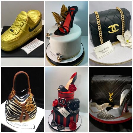 Custom Cakes Purse Gold Shoe