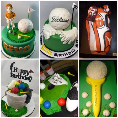 Custom Golf Cakes